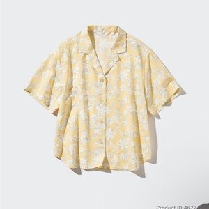 Floral Yellow Woman’s Shirt